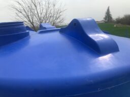 DLVL-5000 - висок двупластов вертикален резервоар за вода
