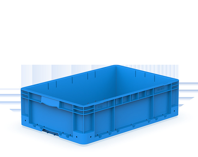 пластмасова каса с външни дръжки