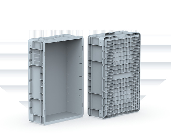 пластмасова каса - плътна кутия