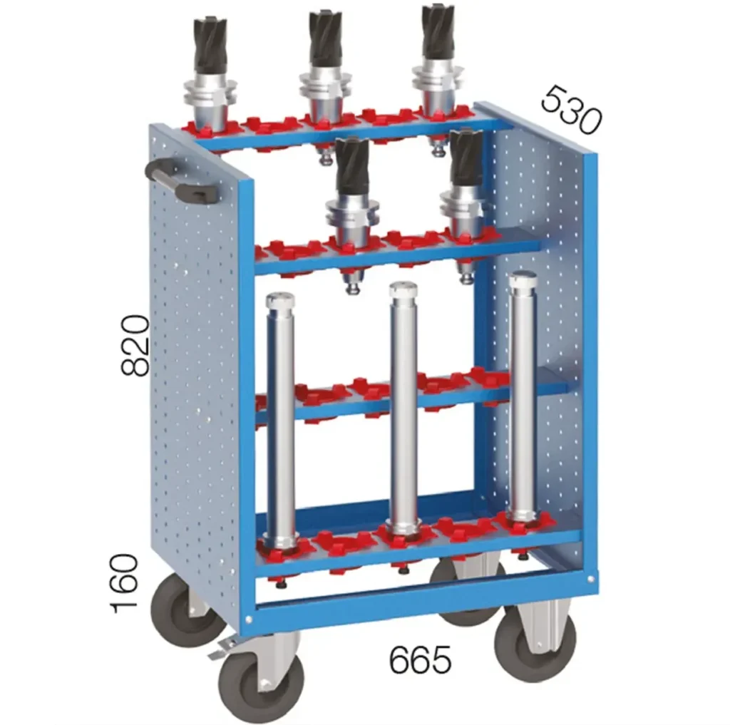 подвижна стойка за cnc инструменти