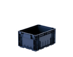 RL-KLT-4213 пластмасова KLT кутия с плоско дъно - 300x400x215 mm.