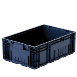 RL-KLT-6213 пластмасова KLT кутия с плоско дъно - 400x600x215 mm.