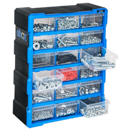 Шкаф органайзер стенен модул с чекмеджета