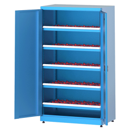 2150 - шкаф за съхранение на CNC инструменти с 5 изтеглящи се рафта