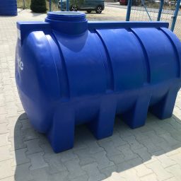 DLH-2000 - двупластов хоризонтален резервоар за вода 2000