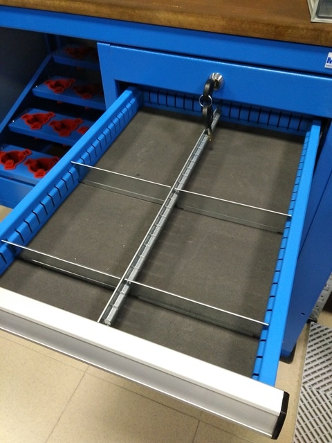 метални сепаратори чекмедже