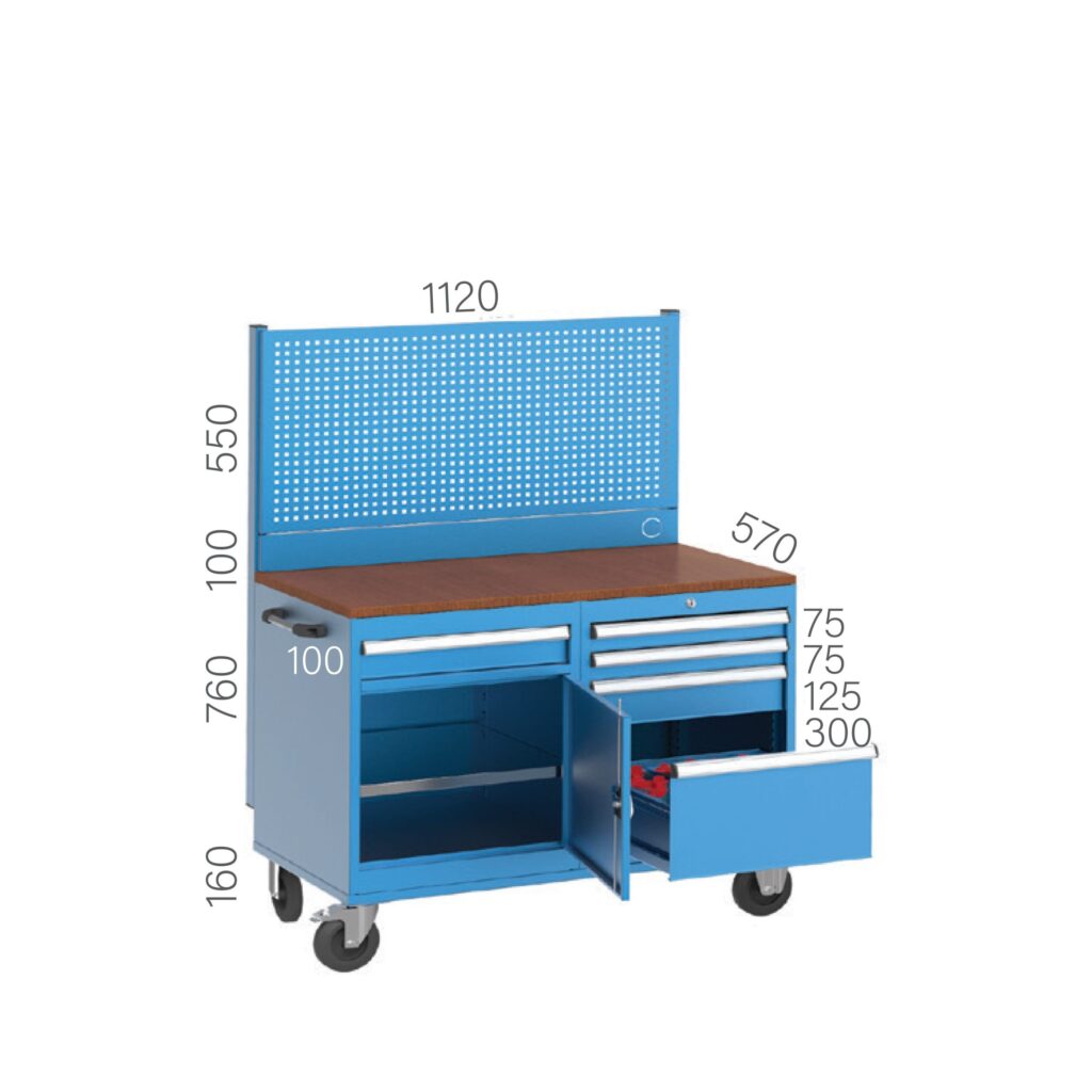 подвижна маса cnc шкаф