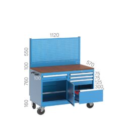 подвижна маса cnc шкаф