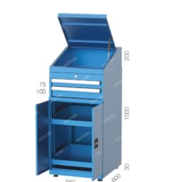 шкаф за инструменти, лаптоп и документи - наклонен 5150 - 560x600x1200 mm.